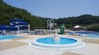 ファミリープールで楽しみました