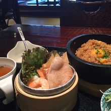 石焼きナシゴレンセット 