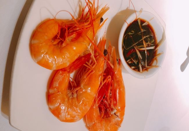 Flying Shrimpが絶品