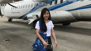 小さいけど、使いやすい空港