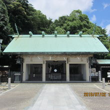 「神前神社」の本堂