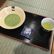 抹茶サービス