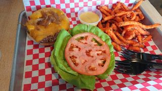 スイートポテトのフレンチフライ