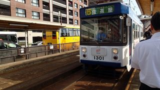長崎、路面電車の見分けるコツ