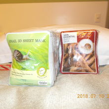 ミシャでカタツムリフェイスマスク6個を購入。