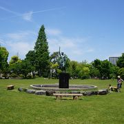 大垣城の旧本丸、二の丸を整備した公園