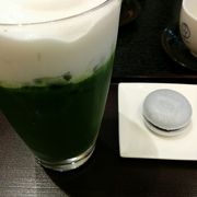 ふわふわ抹茶ドリンクのお店はやはりここです