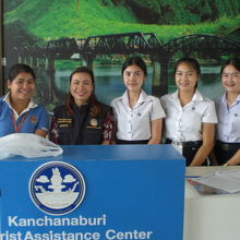 バスターミナルの旅行者支援センターは、旅行者への強い味方です