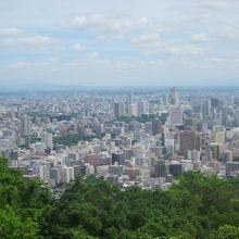 やっぱり円山山頂から眺める景色は最高ですね！