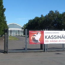 コンサート会場への入り口