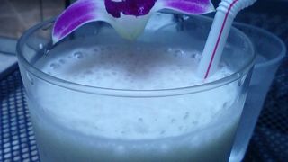 ハワイアンな雰囲気です。