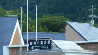 昭和の森の中に