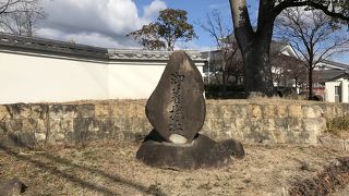 兵庫県の城跡巡り：御着城跡、黒田官兵衛ゆかり
