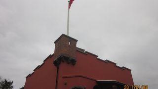 赤レンガが印象的