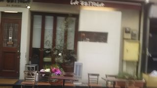 濃厚なソースのかかったスパゲティはとても美味しかった