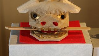 鶴来地区の特産品獅子頭の品揃えが良い