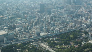 高いのは怖い（あべのハルカス）