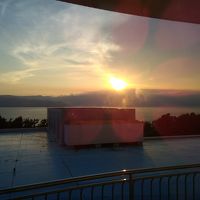 エクシブ初島からの夕日