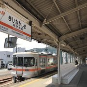 紀勢本線紀伊長島駅：町に