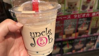 タピオカ専門店の文字に引かれて