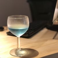 チェックインの時に頂いた桃のノンアルコールカクテル