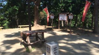 真田幸村に関する説明看板がある