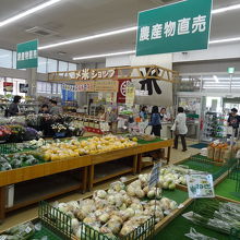 産直市場コーナー