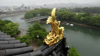 岡山市内を流れる川