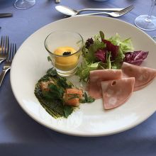 前菜3種の盛り合わせ