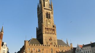 鐘楼から観たブルージュの街並は最高です