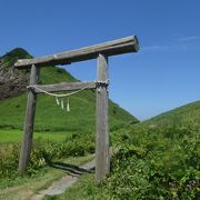 神秘的な風景でした。