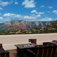 共用ベランダからの景色です。