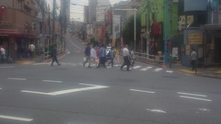 文豪の旧家があった場所