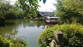 無料の庭園が見ごたえ