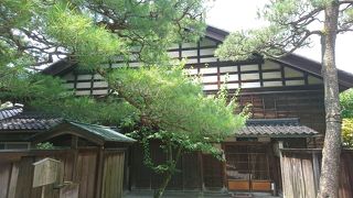 松や楓が立派な大屋家武家屋敷!!