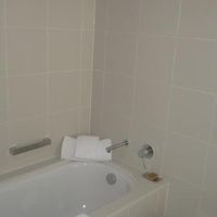 バスタブとシャワーブースが別々