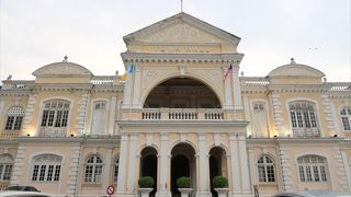 （ペナン）クリーム色の素敵な建物