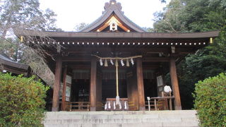 静かな神社です