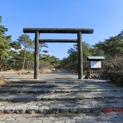 こんな山奥に神宮があったのでしょうか。