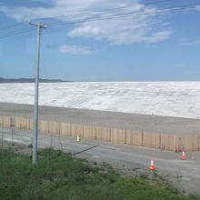 防潮堤工事②