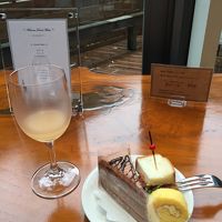 チェックイン時のスイーツ