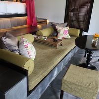 ここに座って外眺めるのが気持ち良かった