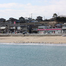 平磯海水浴場の風景
