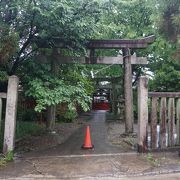 住宅地の中にお寺が集まるエリア