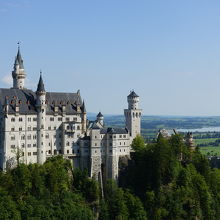 マリエン橋から望む。