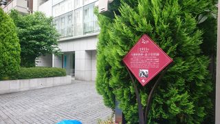 案内プレートだけで寂しい