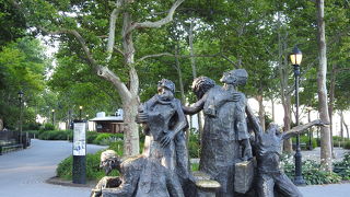 マンハッタンの最南端