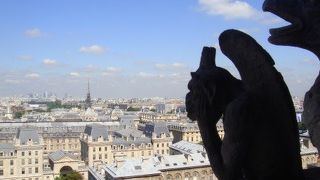 塔から見るパリの街は必見です
