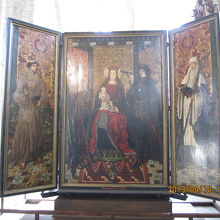 15世紀の聖母マリアの祭壇