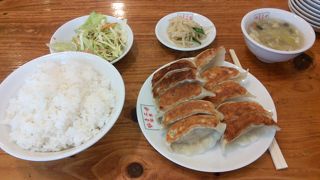 餃子定食、食べ歩き